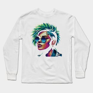 Pop Art, Chatlotte | Catsie Cat Long Sleeve T-Shirt